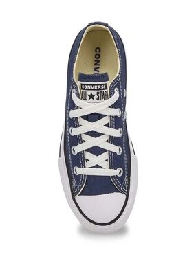 CONVERSE (3) Chuck Taylor All Star Kids Navy Low Sneaker Canvas